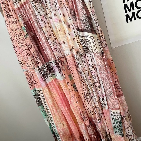 NEW Free People Bandana Rama Maxi Dress - Picture 11 of 16